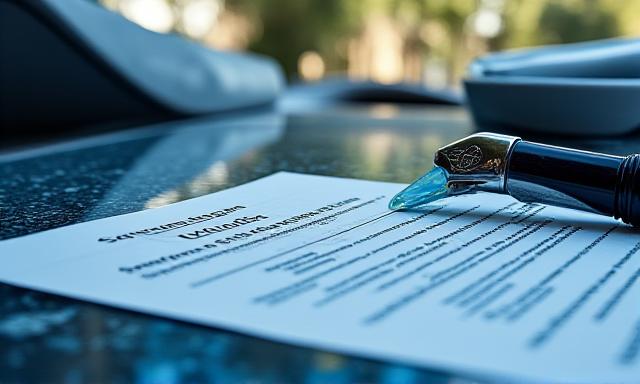 Official Service Agreement Illustration